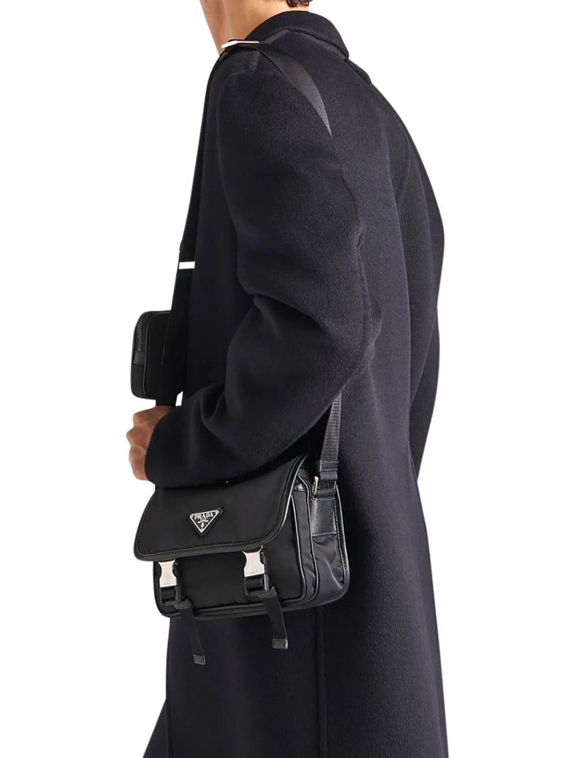 Prada RE-NYLON AND SAFFIANO SHOULDER BAG Size ONE SIZE - 3 Thumbnail