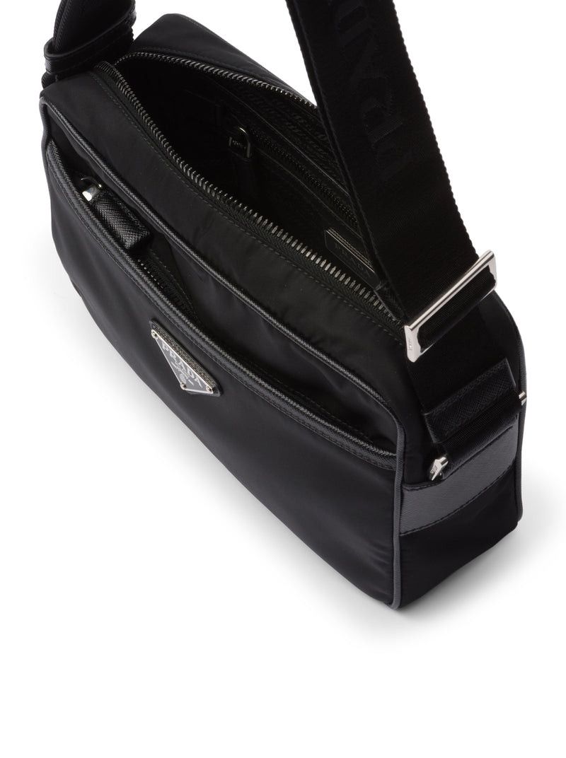 Prada SHOULDER BAG IN RE-NYLON AND SAFFIANO Size ONE SIZE - 4 Thumbnail