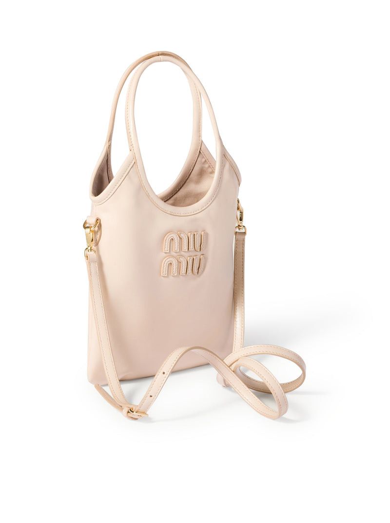 Miu Miu IVY LEATHER HANDBAG Size ONE SIZE - 4 Thumbnail