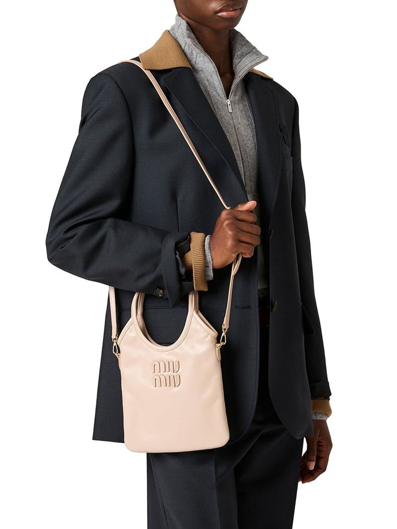 Miu Miu IVY LEATHER HANDBAG Size ONE SIZE - 2 Thumbnail