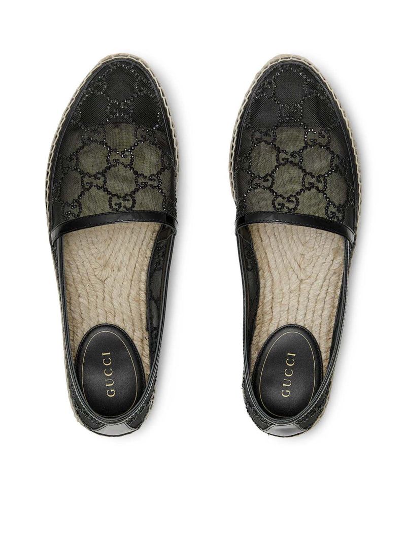 Gucci ESPADRILLES WITH GG CRYSTALS Size US 10 / IT 40 - 6 Thumbnail