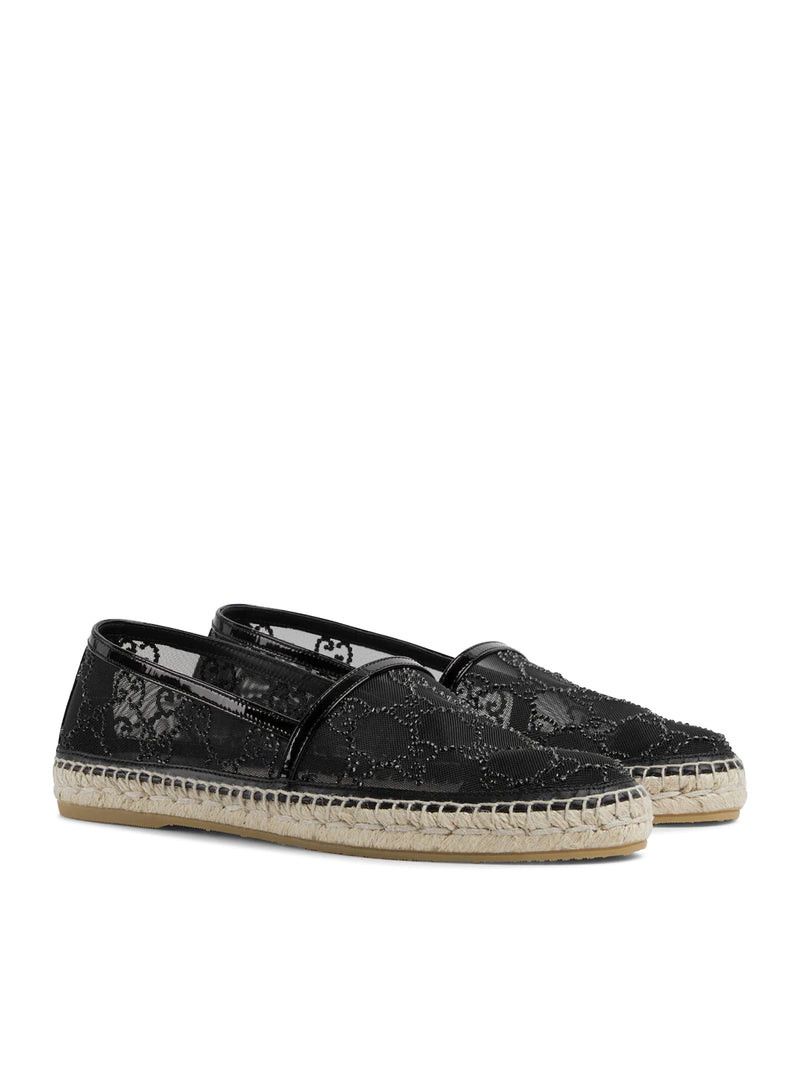 Gucci ESPADRILLES WITH GG CRYSTALS Size US 7 / IT 37 - 3 Thumbnail