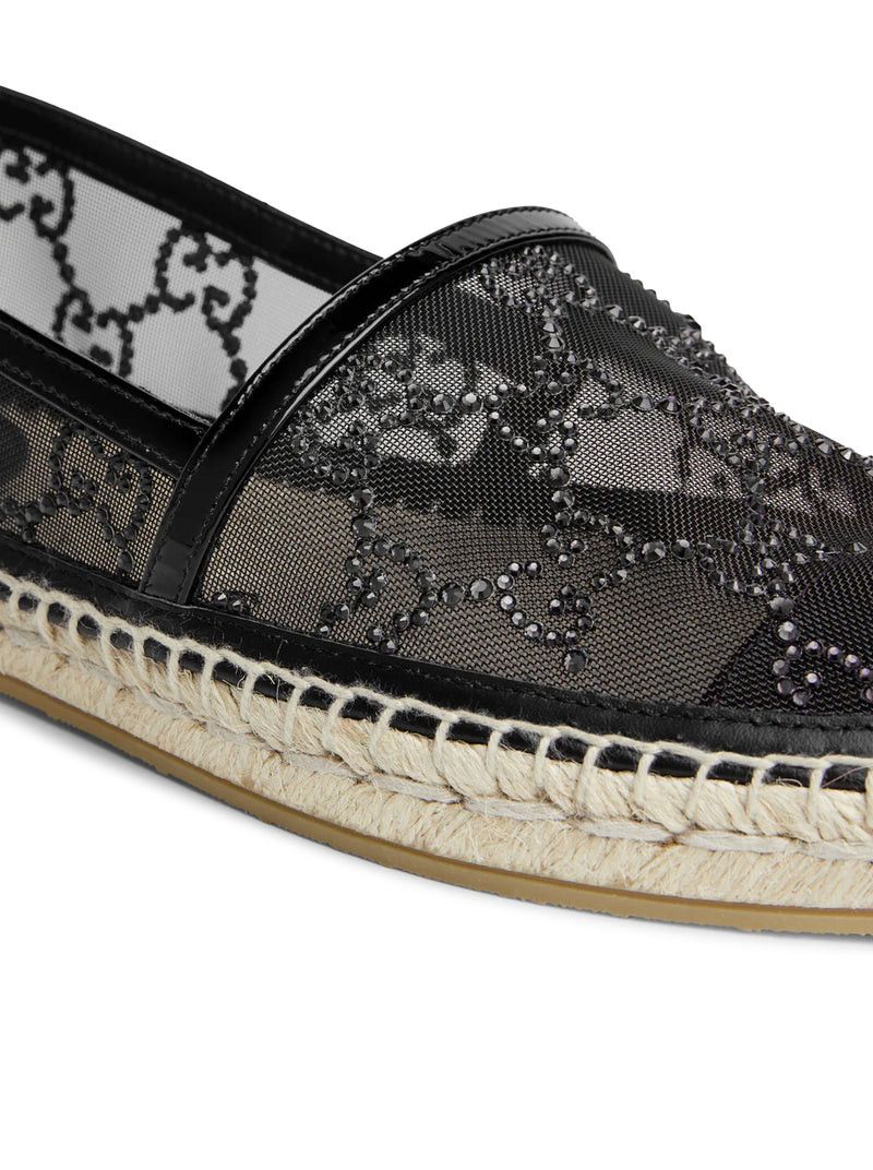 Gucci ESPADRILLES WITH GG CRYSTALS Size US 8 / IT 38 - 7 Thumbnail