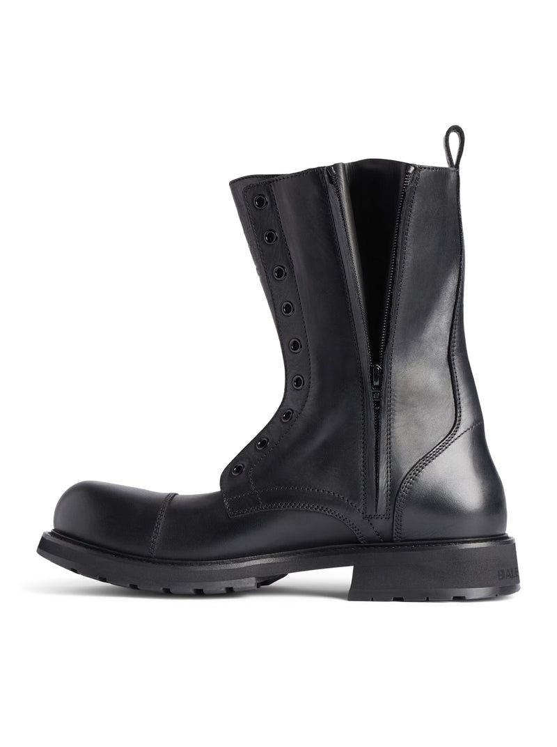 Balenciaga LACE-UP BOOT IN SOFT CALF LEATHER Size US 9 / EU 42 - 7 Thumbnail