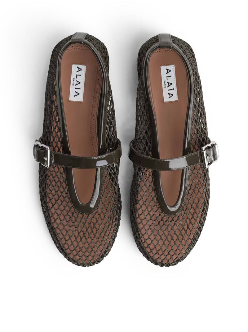 Alaia FLAT MESH BALLERINAS Size US 6 / IT 36 - 3 Thumbnail