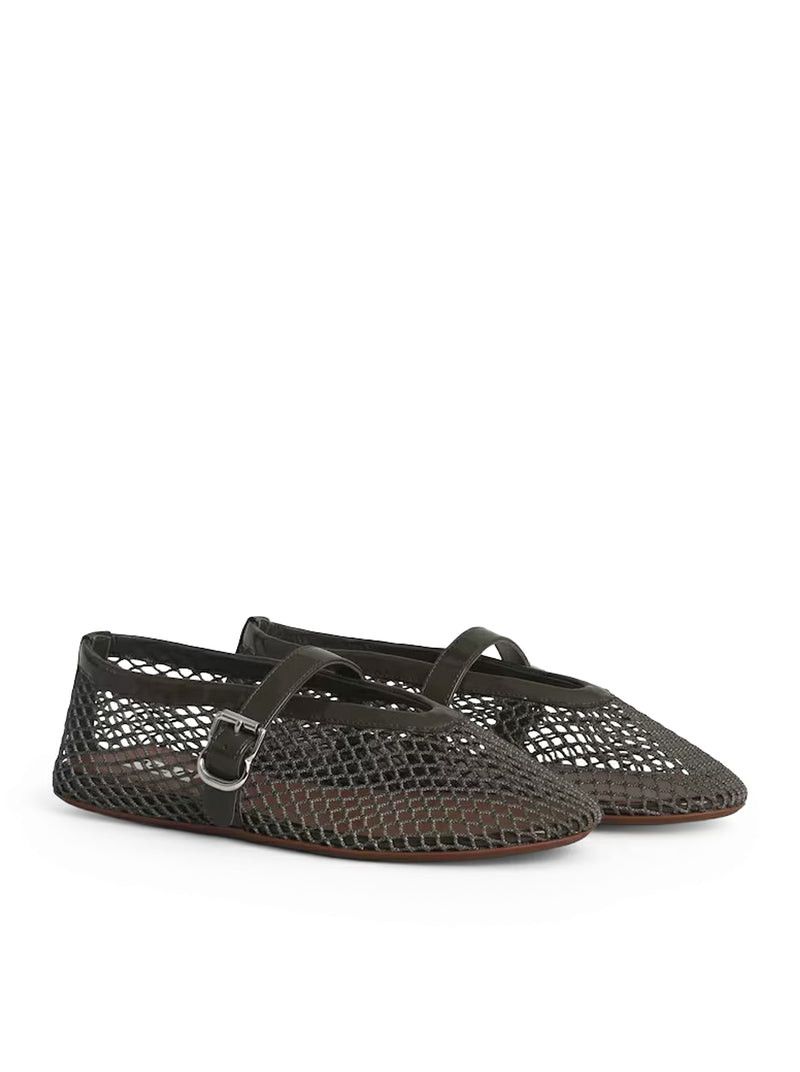 Alaia FLAT MESH BALLERINAS Size US 6 / IT 36 - 2 Thumbnail