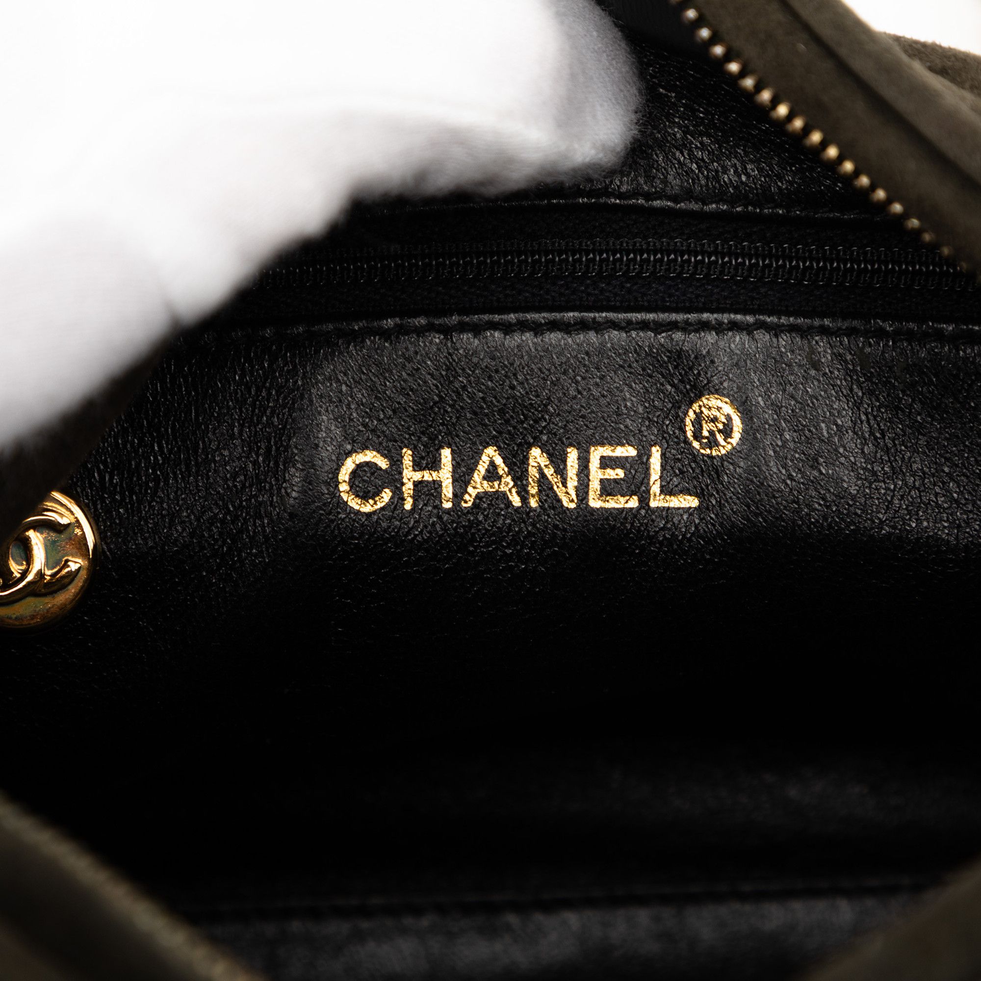 Chanel Chanel CC Diagonal Quilted Suede Tassel Diamond Camera Bag Size ONE SIZE - 5 Thumbnail