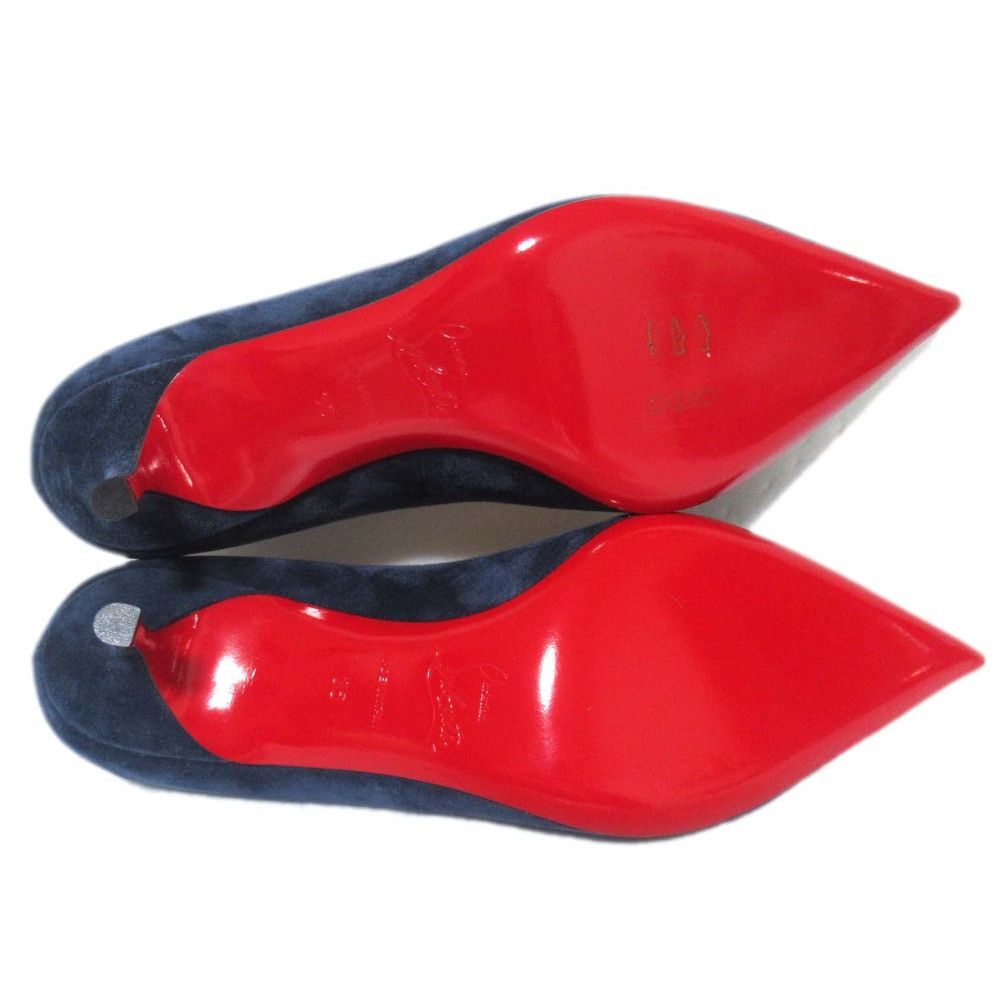 Christian Louboutin Christian Louboutin Christian Louboutin KATE55 Suede Pumps Suede Shoes KATE55 DUTY FREE for USA Size ONE SIZE - 8 Thumbnail