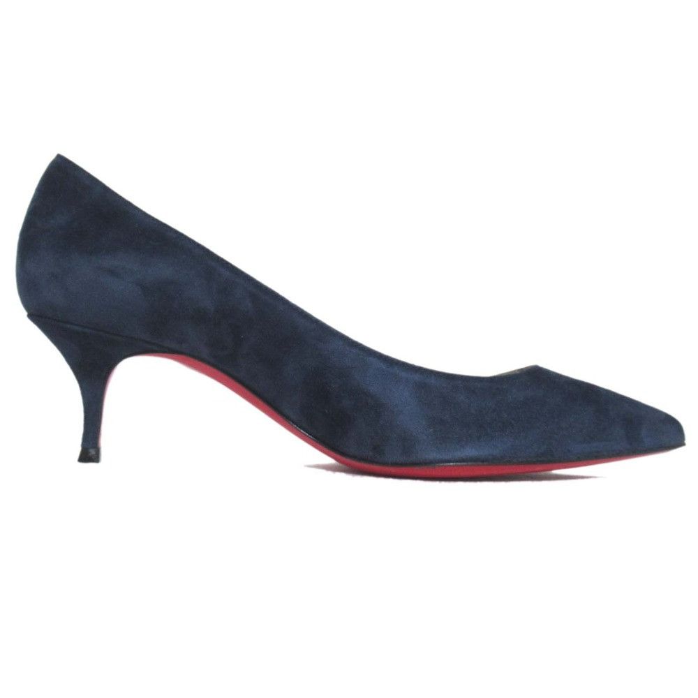 Christian Louboutin Christian Louboutin Christian Louboutin KATE55 Suede Pumps Suede Shoes KATE55 DUTY FREE for USA Size ONE SIZE - 2 Thumbnail
