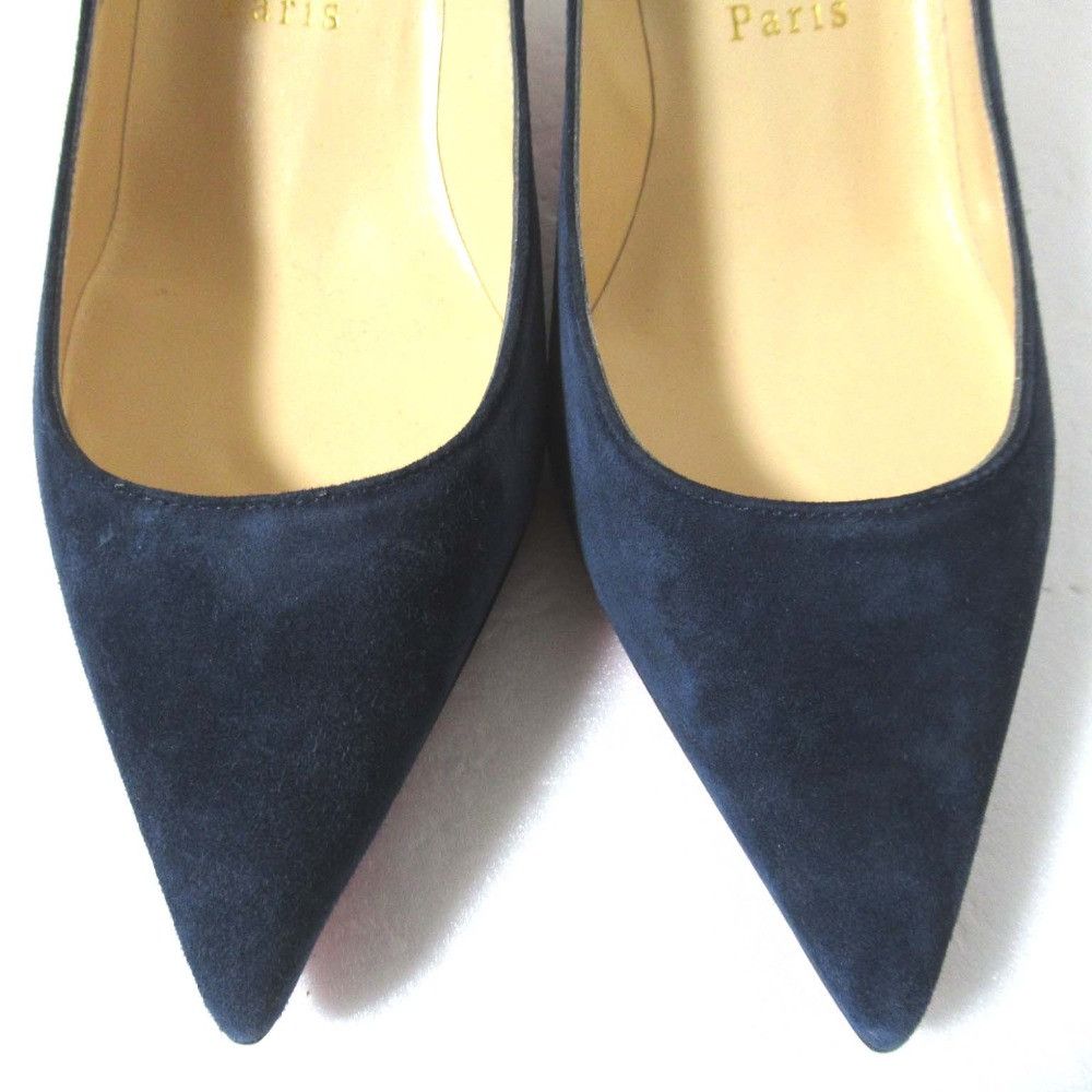 Christian Louboutin Christian Louboutin Christian Louboutin KATE55 Suede Pumps Suede Shoes KATE55 DUTY FREE for USA Size ONE SIZE - 4 Thumbnail