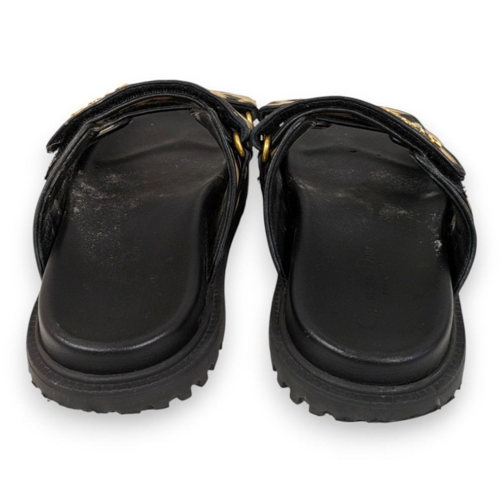 Dior Dior Christian Dior DIORACT Leopard Slide Sandals Leather Shoes DUTY FREE for USA Size ONE SIZE - 6 Thumbnail