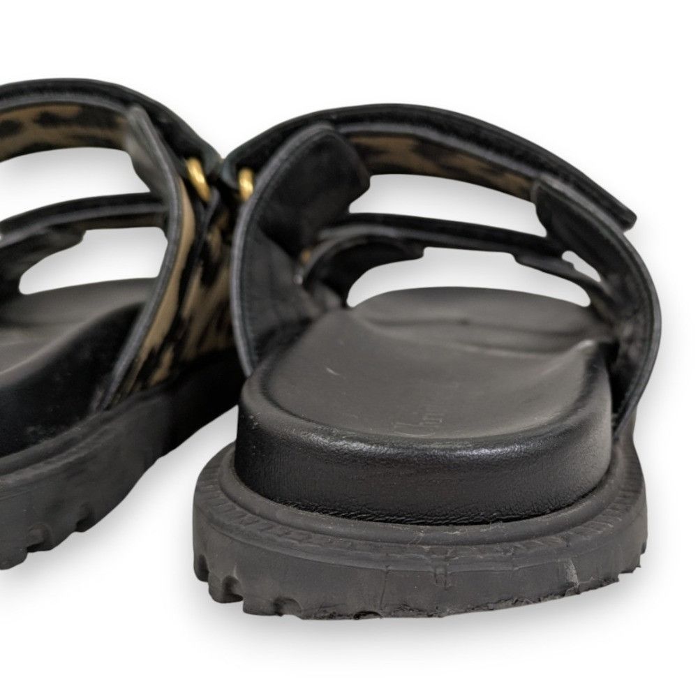 Dior Dior Christian Dior DIORACT Leopard Slide Sandals Leather Shoes DUTY FREE for USA Size ONE SIZE - 13 Thumbnail
