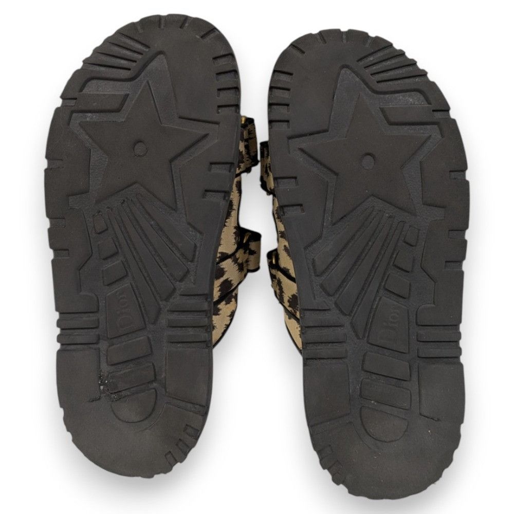 Dior Dior Christian Dior DIORACT Leopard Slide Sandals Leather Shoes DUTY FREE for USA Size ONE SIZE - 7 Thumbnail