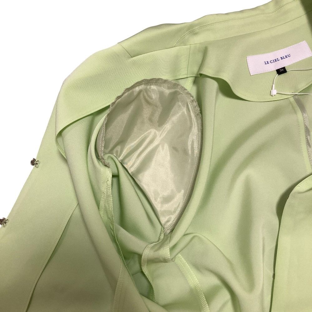 Other Other LE CIEL BLEU Hook Eye Blazer Shirt Short Sleeve Jacket Others Tops DUTY FREE for USA Size ONE SIZE - 8 Thumbnail