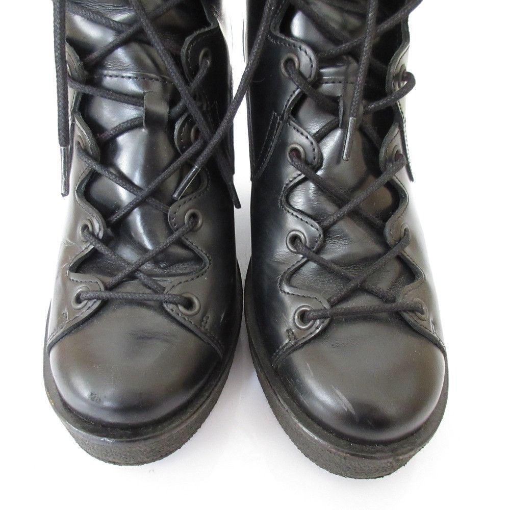 Other Other Pierre Hardy Leather Wedge Short Boots Leather Shoes DUTY FREE for USA Size ONE SIZE - 2 Thumbnail