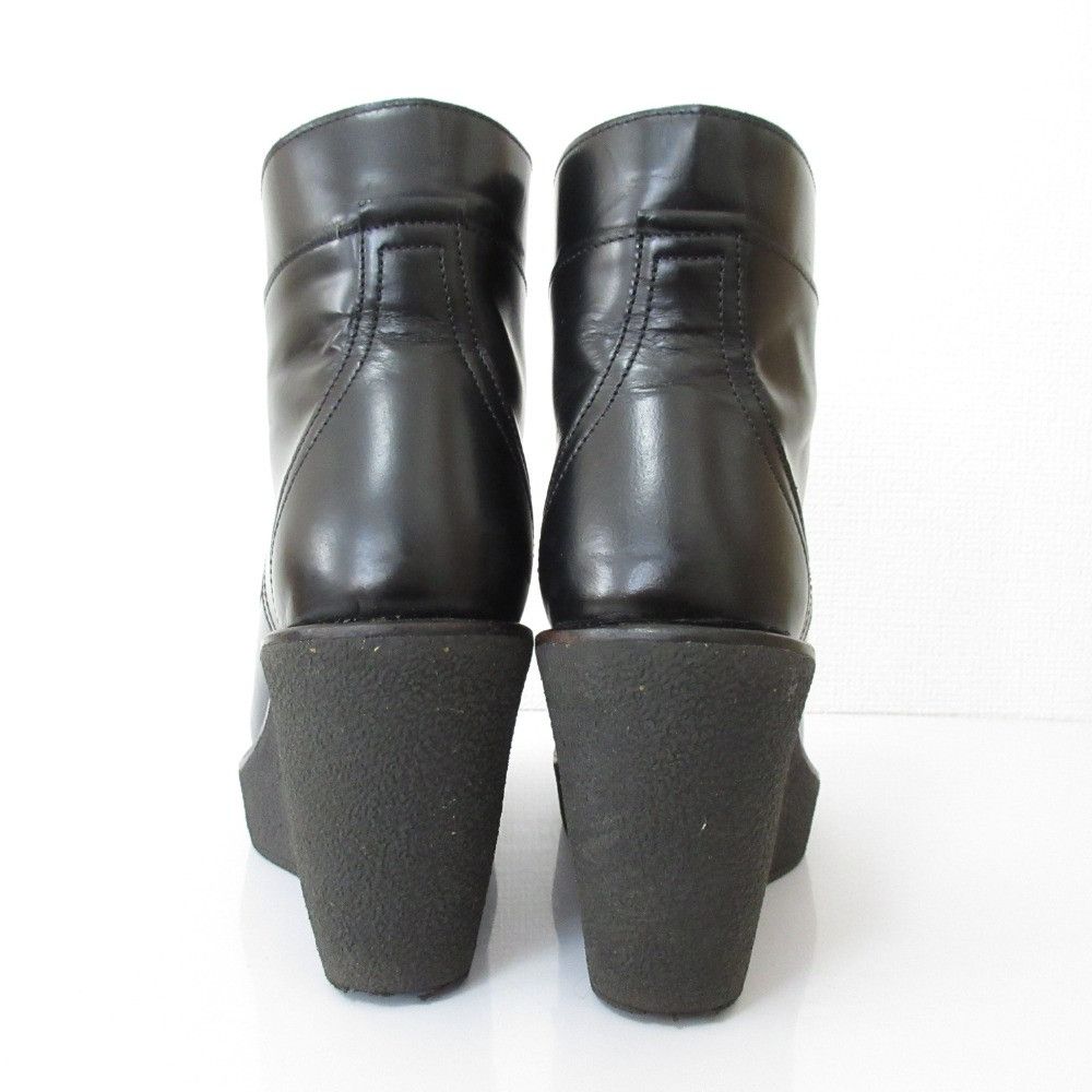 Other Other Pierre Hardy Leather Wedge Short Boots Leather Shoes DUTY FREE for USA Size ONE SIZE - 4 Thumbnail
