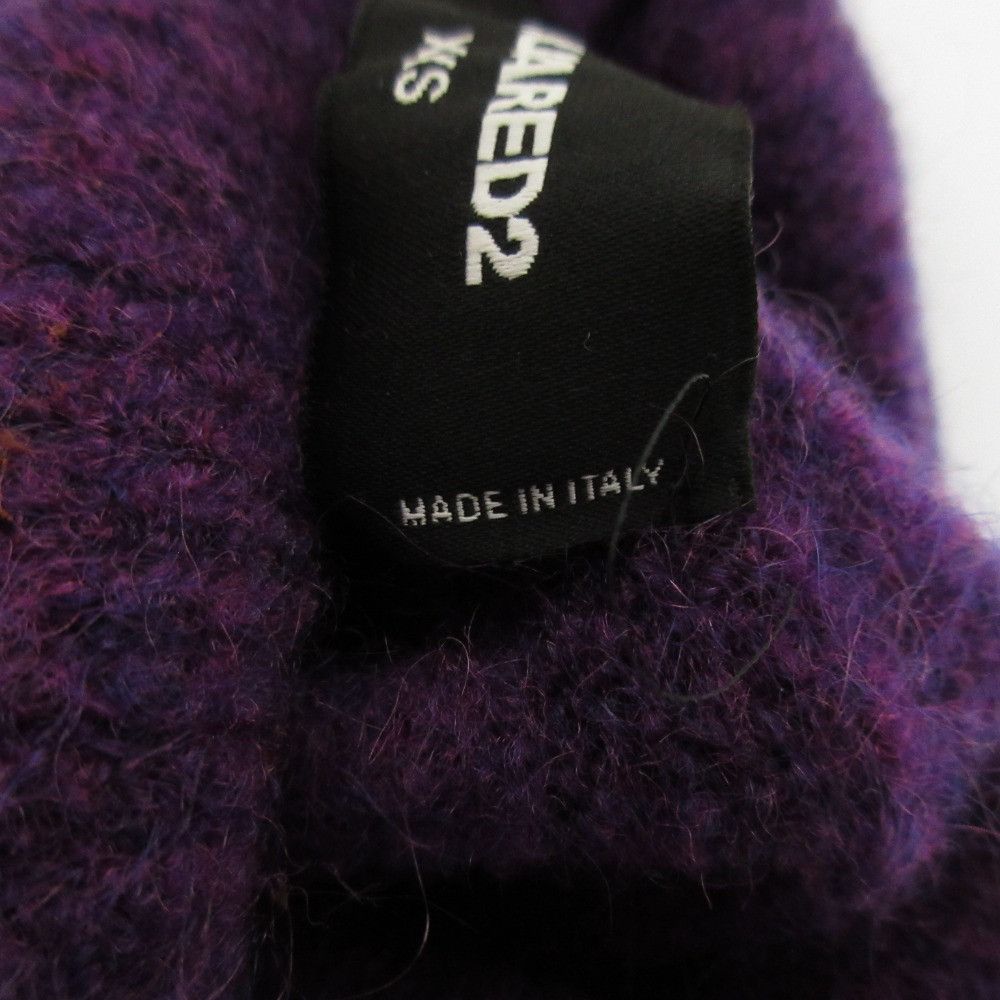 Other Other Dsquared2 Mohair High Neck Knit Sweater Natural Material Tops DUTY FREE for USA Size ONE SIZE - 8 Thumbnail