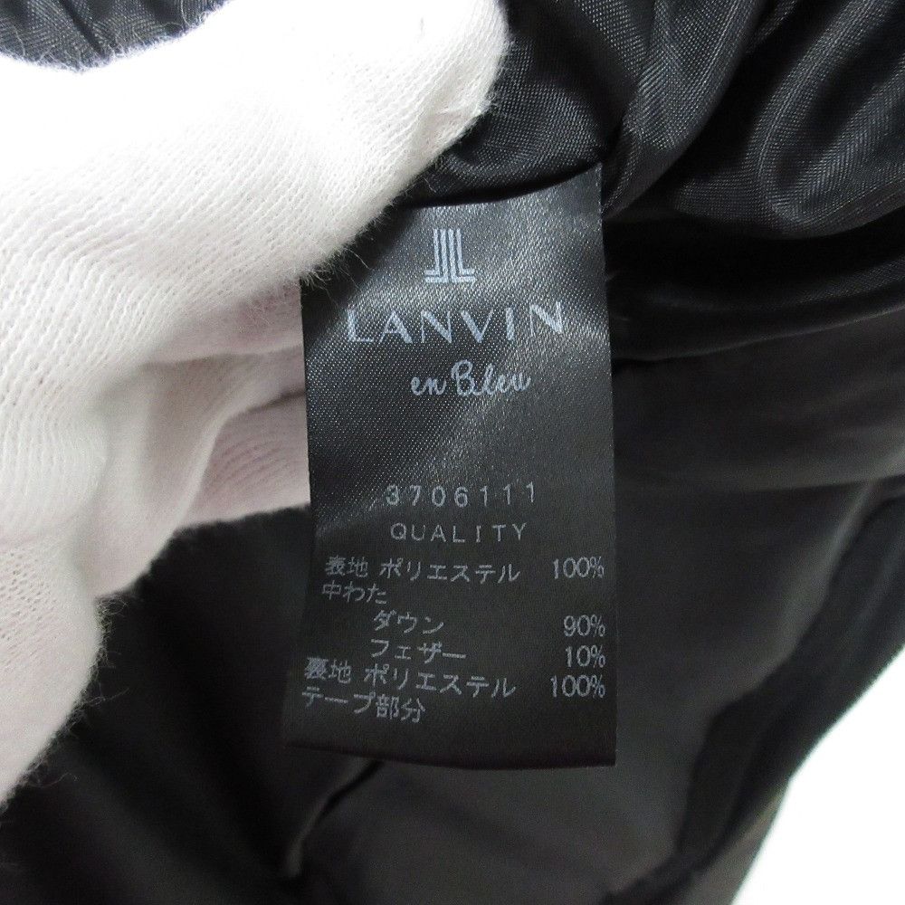 Lanvin Lanvin LANVIN en Bleu Hooded Down Coat Others Outerwear DUTY FREE for USA Size ONE SIZE - 10 Thumbnail