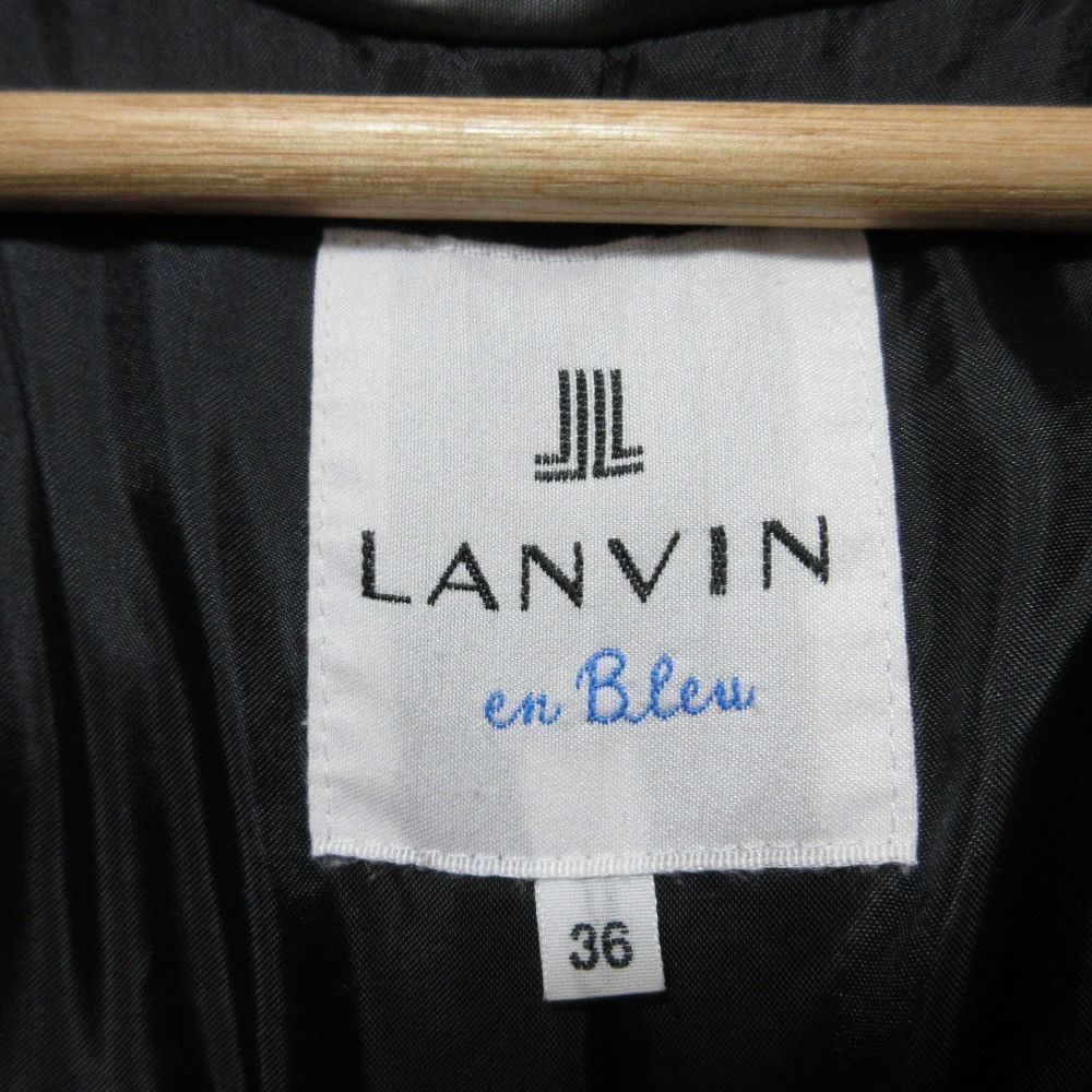 Lanvin Lanvin LANVIN en Bleu Hooded Down Coat Others Outerwear DUTY FREE for USA Size ONE SIZE - 9 Thumbnail