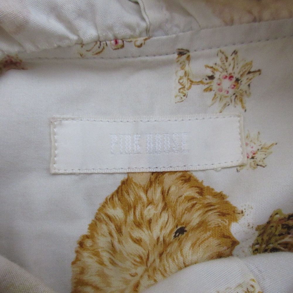 Other Other PINK HOUSE Teddy Bear Frill Hoodie Shirt Cotton Tops DUTY FREE for USA Size ONE SIZE - 8 Thumbnail