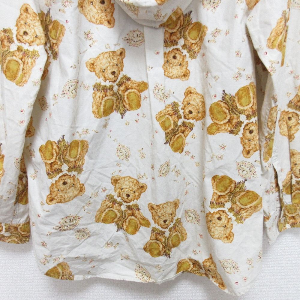 Other Other PINK HOUSE Teddy Bear Frill Hoodie Shirt Cotton Tops DUTY FREE for USA Size ONE SIZE - 5 Thumbnail