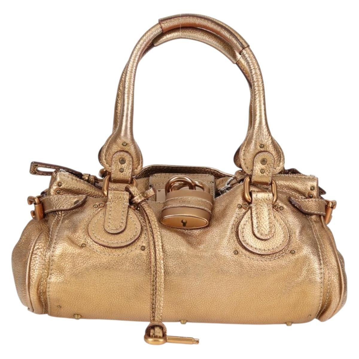 Chloe Chloe Paddington Lock Satchel Leather Size ONE SIZE - 20 Thumbnail
