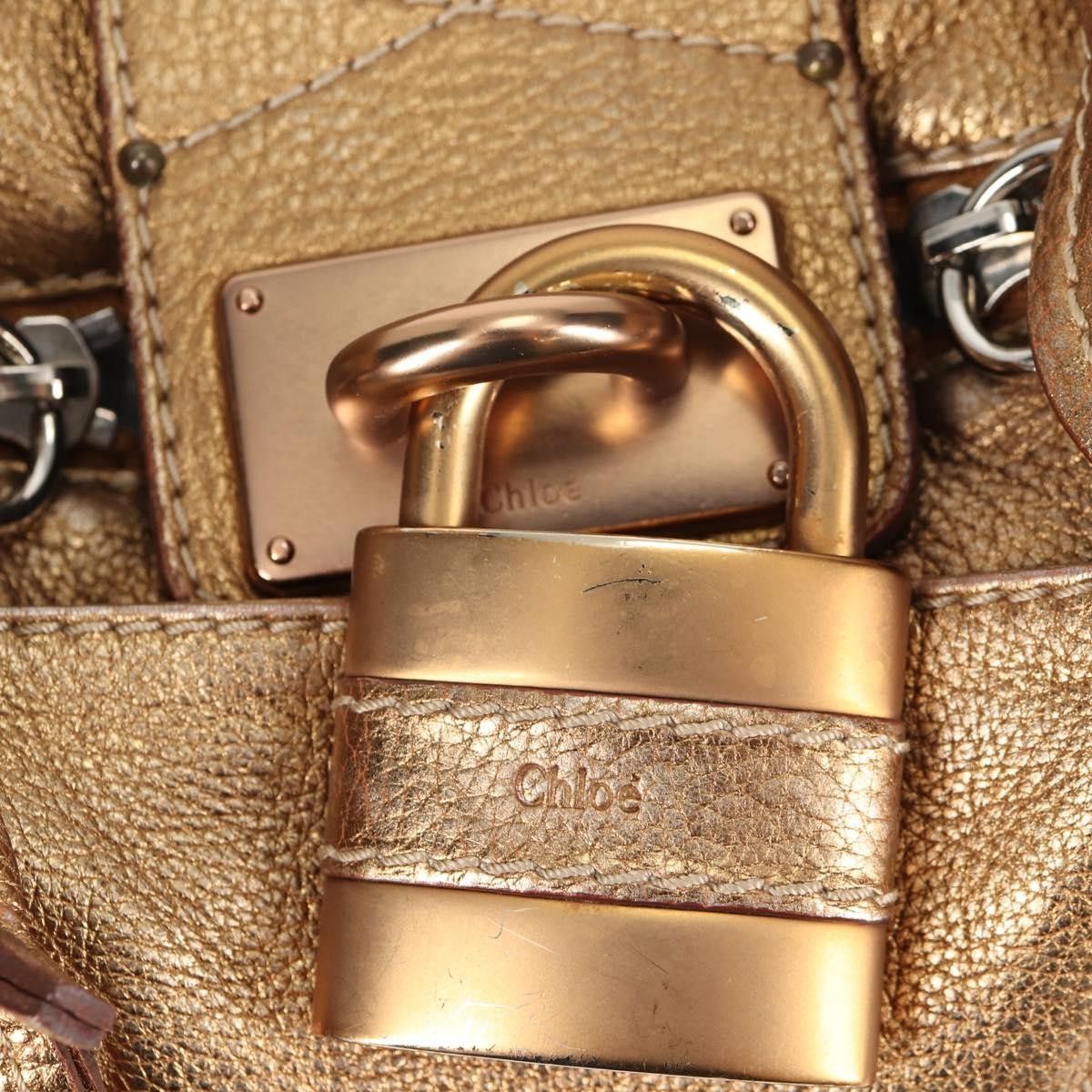 Chloe Chloe Paddington Lock Satchel Leather Size ONE SIZE - 13 Thumbnail