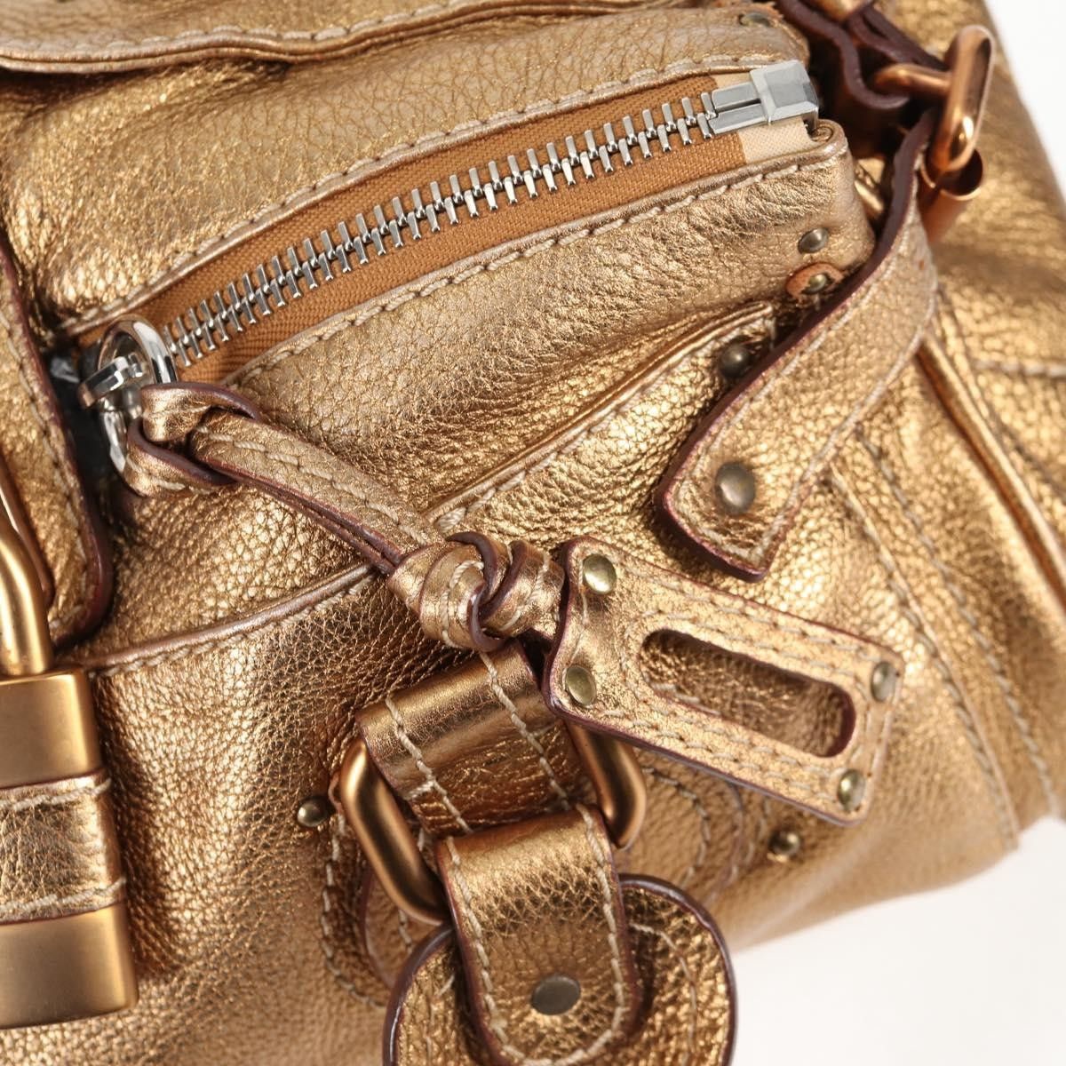 Chloe Chloe Paddington Lock Satchel Leather Size ONE SIZE - 15 Thumbnail