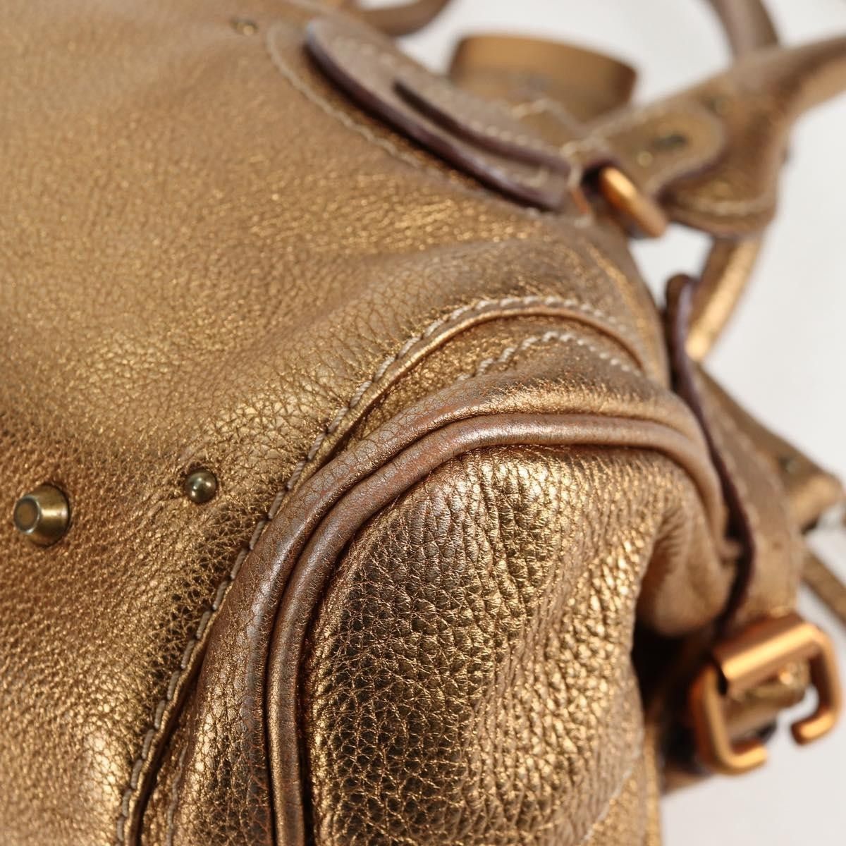 Chloe Chloe Paddington Lock Satchel Leather Size ONE SIZE - 12 Thumbnail