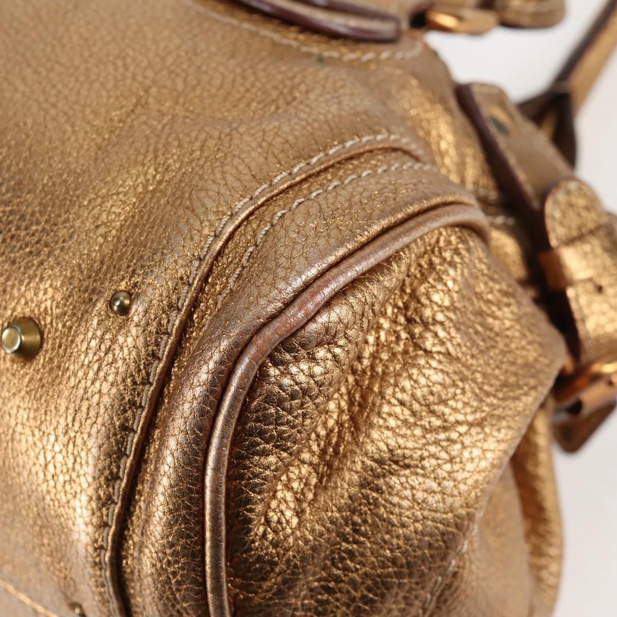 Chloe Chloe Paddington Lock Satchel Leather Size ONE SIZE - 11 Thumbnail