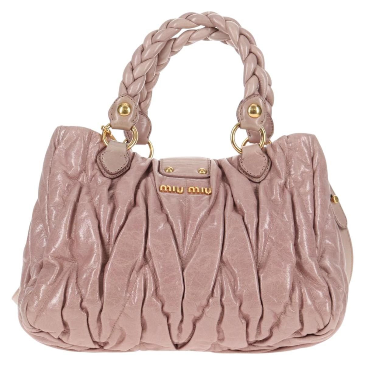 Miu Miu Miu Miu Coffer Convertible Satchel Matelasse Leather Size ONE SIZE - 2 Thumbnail