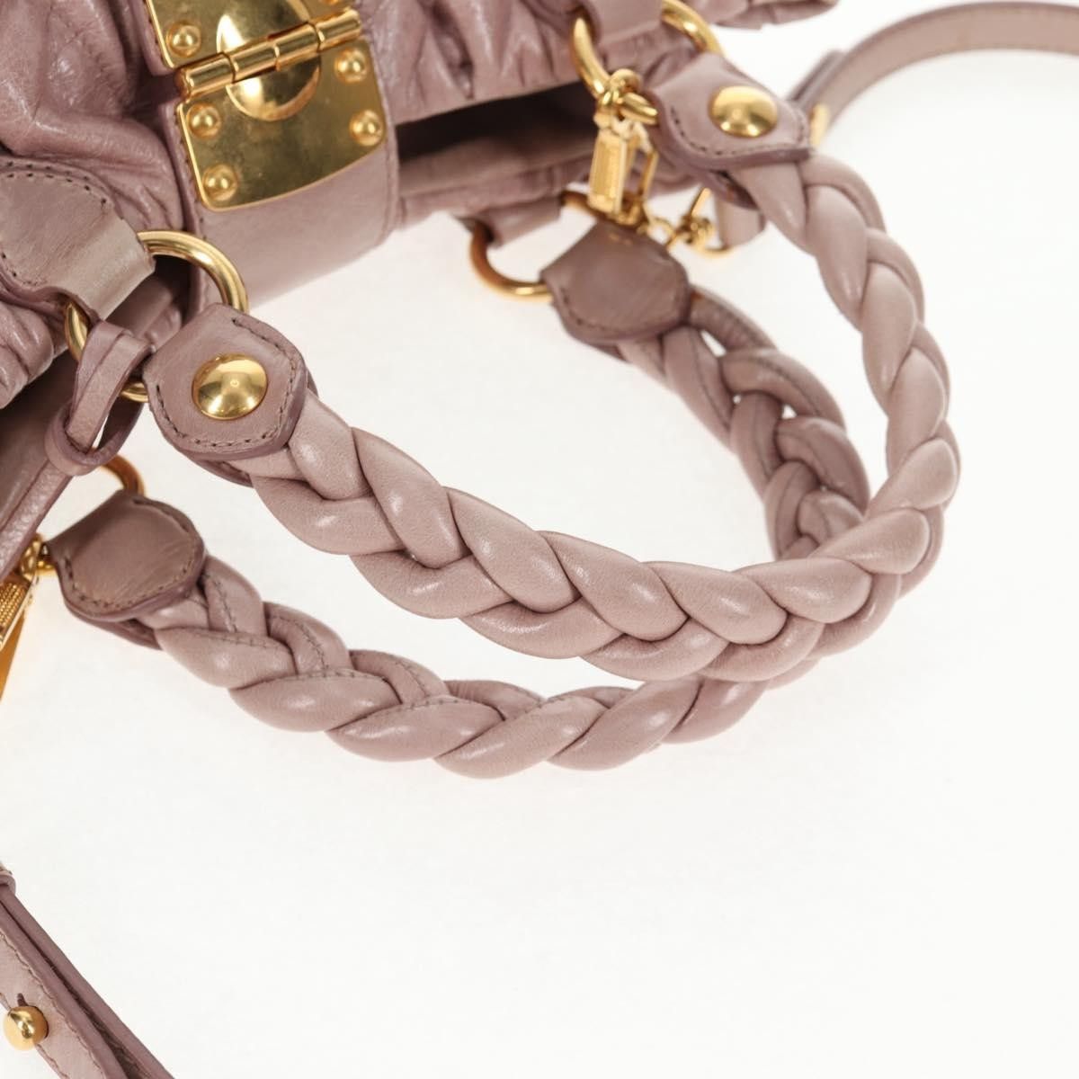 Miu Miu Miu Miu Coffer Convertible Satchel Matelasse Leather Size ONE SIZE - 8 Thumbnail