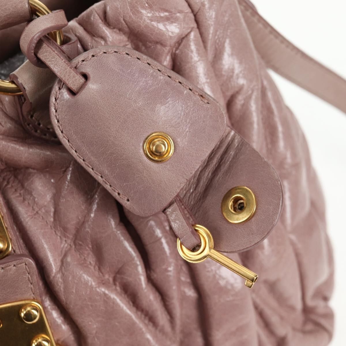 Miu Miu Miu Miu Coffer Convertible Satchel Matelasse Leather Size ONE SIZE - 15 Thumbnail