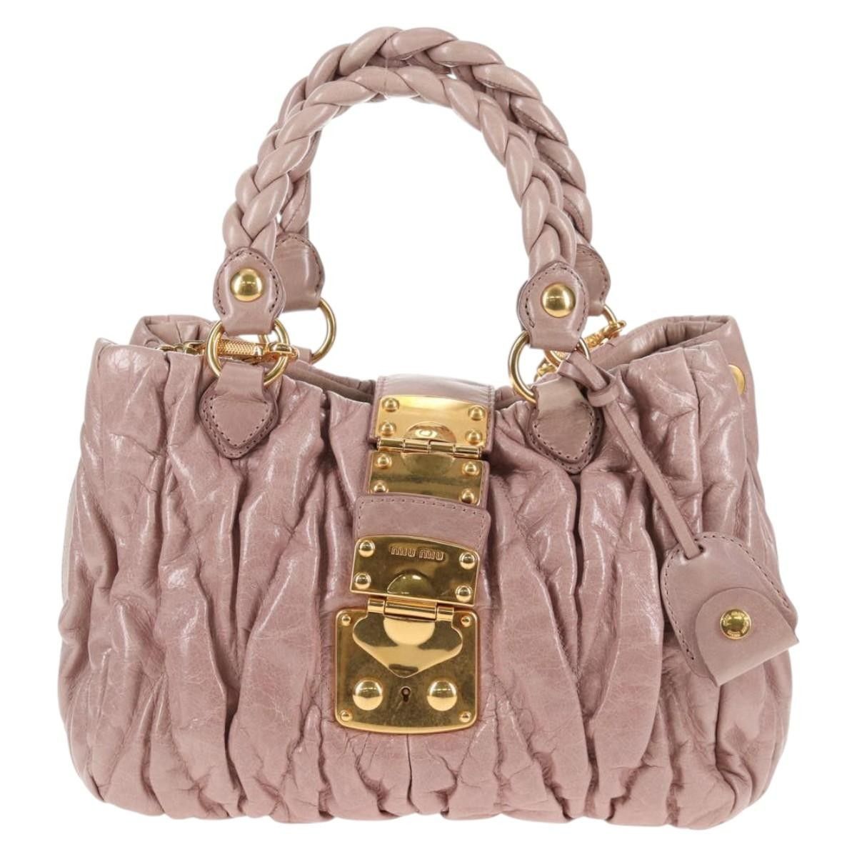 Miu Miu Miu Miu Coffer Convertible Satchel Matelasse Leather Size ONE SIZE - 21 Thumbnail