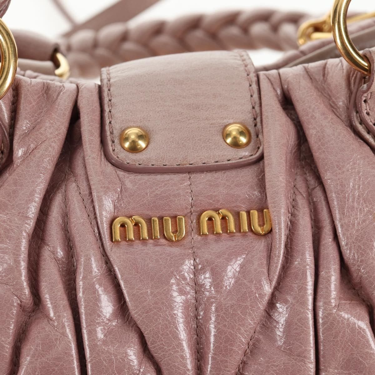 Miu Miu Miu Miu Coffer Convertible Satchel Matelasse Leather Size ONE SIZE - 18 Thumbnail