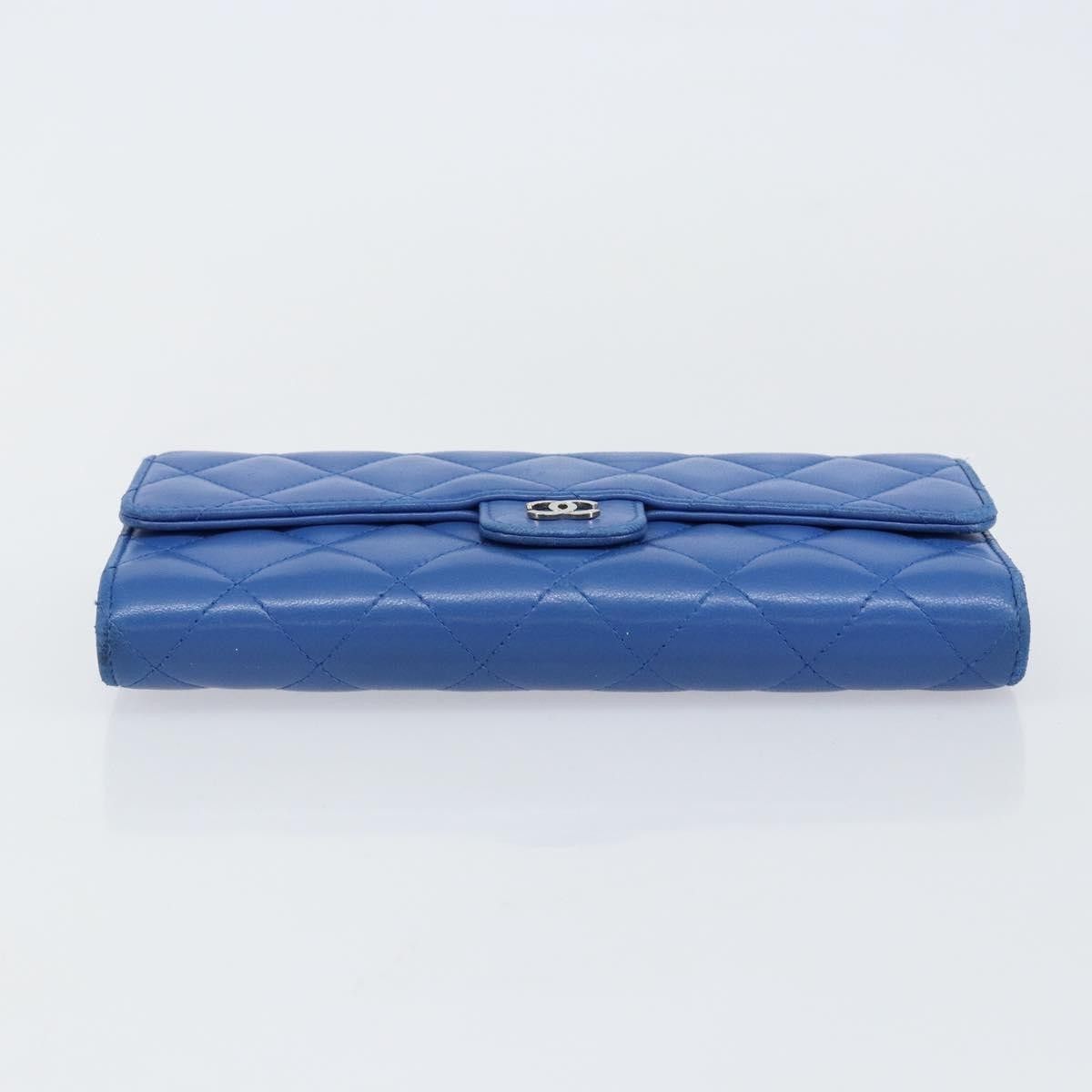 Chanel Chanel CC Gusset Classic Flap Wallet Quilted Lambskin Size ONE SIZE - 17 Thumbnail