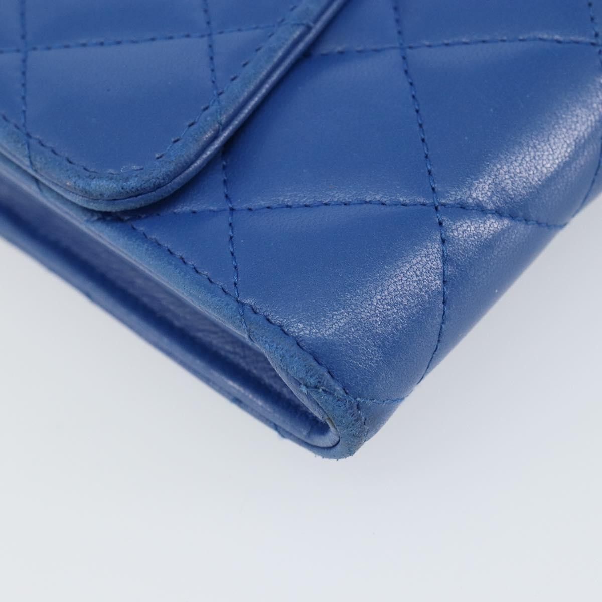 Chanel Chanel CC Gusset Classic Flap Wallet Quilted Lambskin Size ONE SIZE - 9 Thumbnail