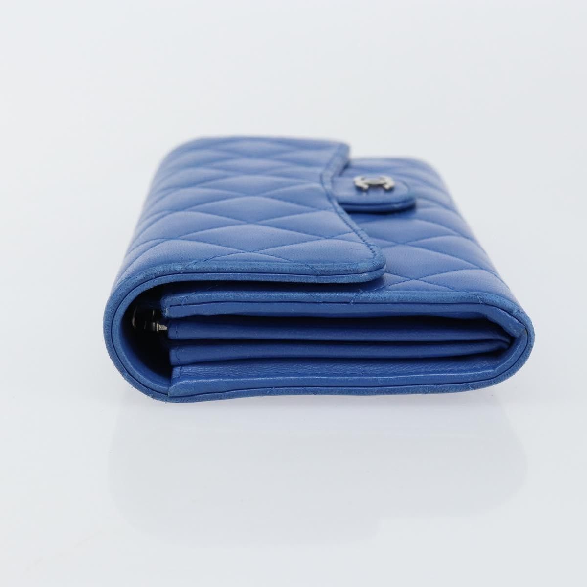Chanel Chanel CC Gusset Classic Flap Wallet Quilted Lambskin Size ONE SIZE - 4 Thumbnail