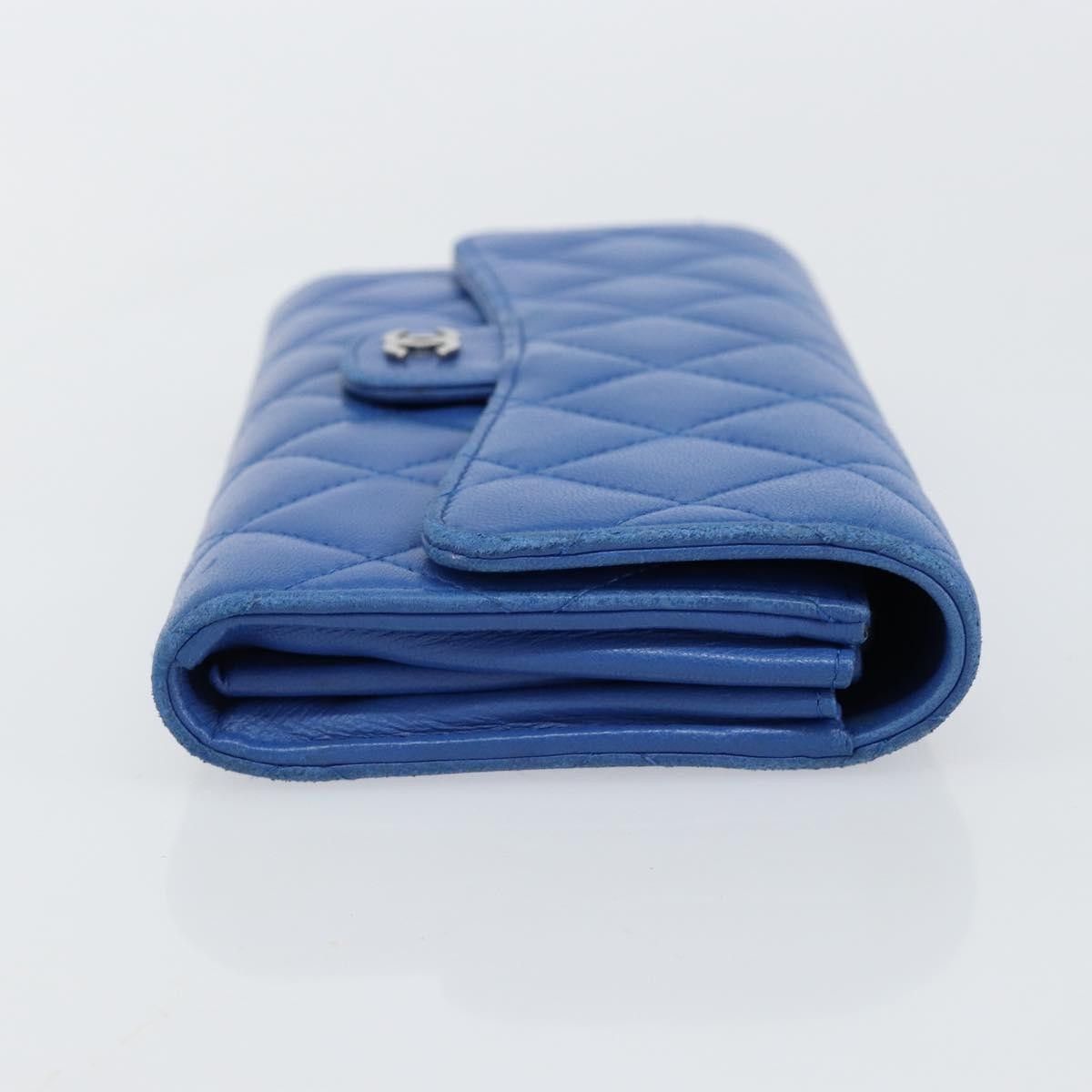 Chanel Chanel CC Gusset Classic Flap Wallet Quilted Lambskin Size ONE SIZE - 3 Thumbnail