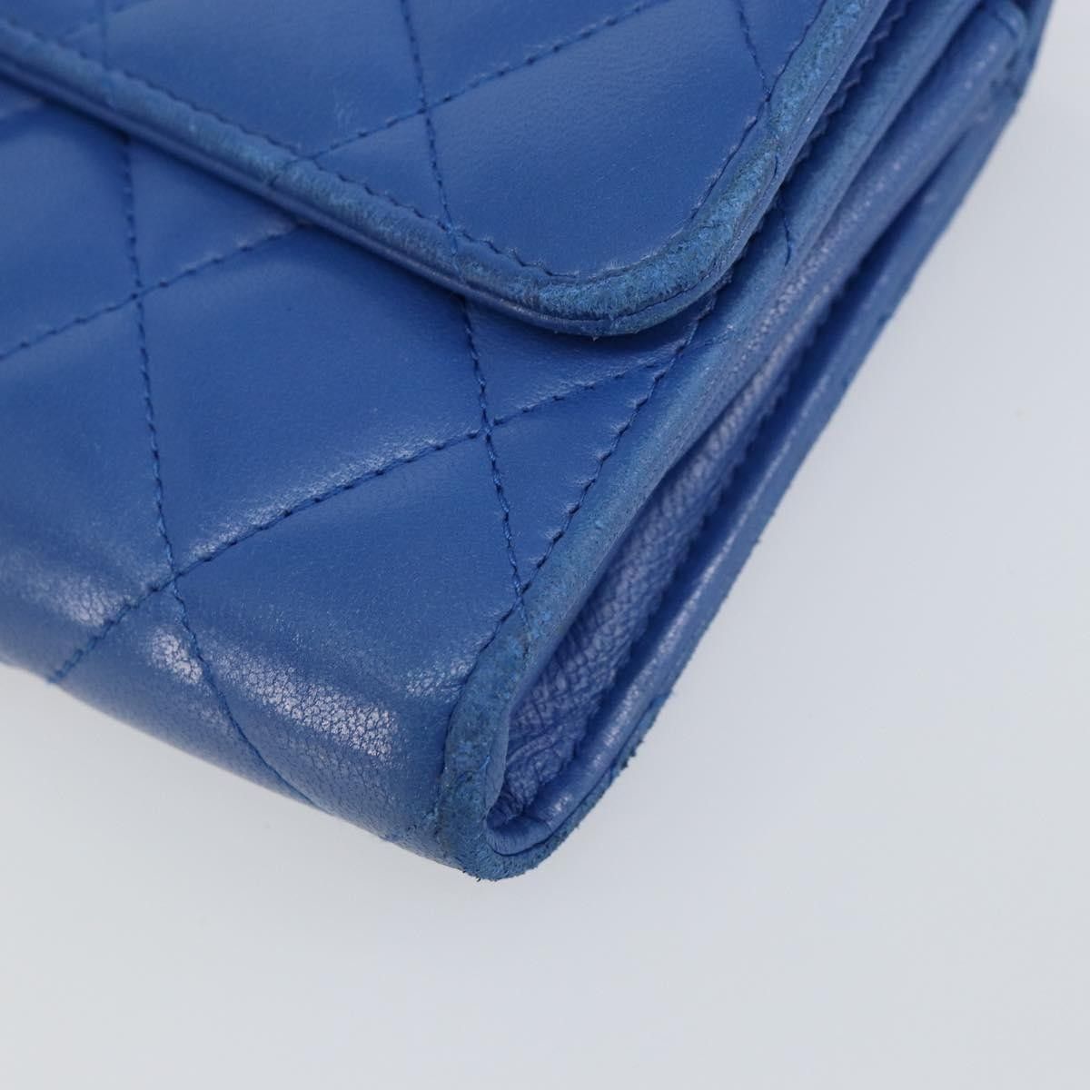 Chanel Chanel CC Gusset Classic Flap Wallet Quilted Lambskin Size ONE SIZE - 8 Thumbnail