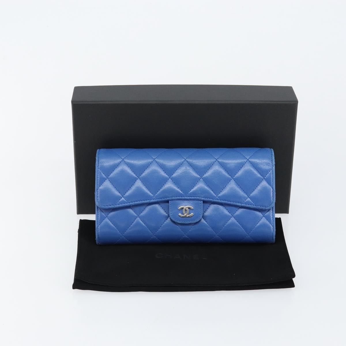 Chanel Chanel CC Gusset Classic Flap Wallet Quilted Lambskin Size ONE SIZE - 15 Thumbnail
