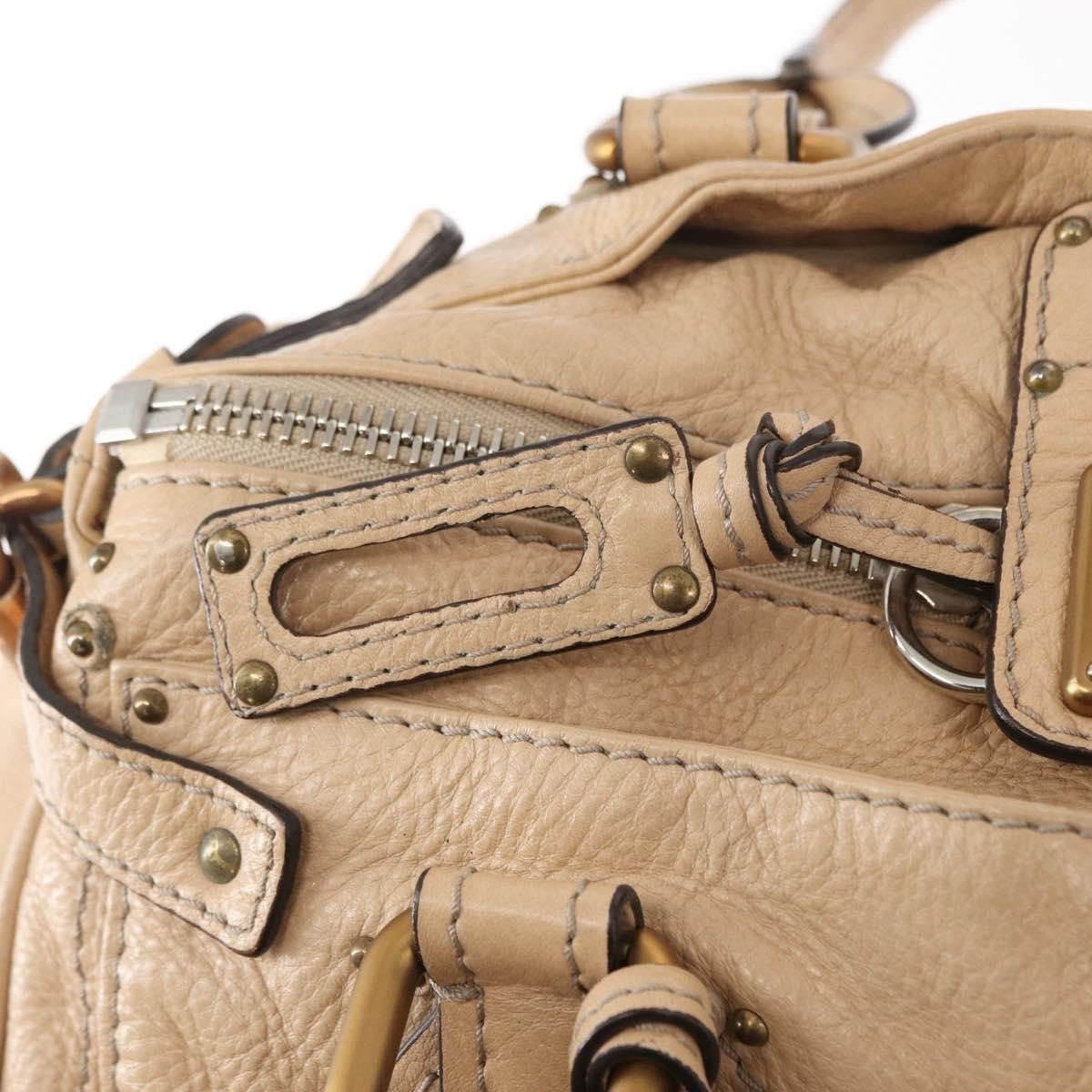 Chloe Chloe Paddington Lock Satchel Leather Size ONE SIZE - 17 Thumbnail