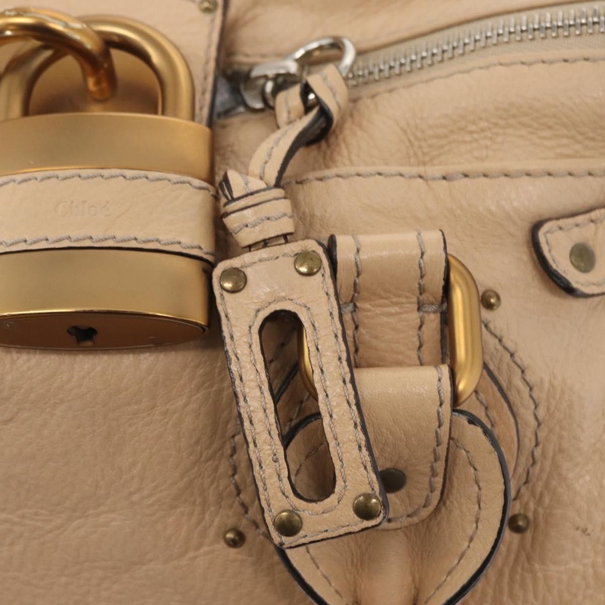 Chloe Chloe Paddington Lock Satchel Leather Size ONE SIZE - 18 Thumbnail