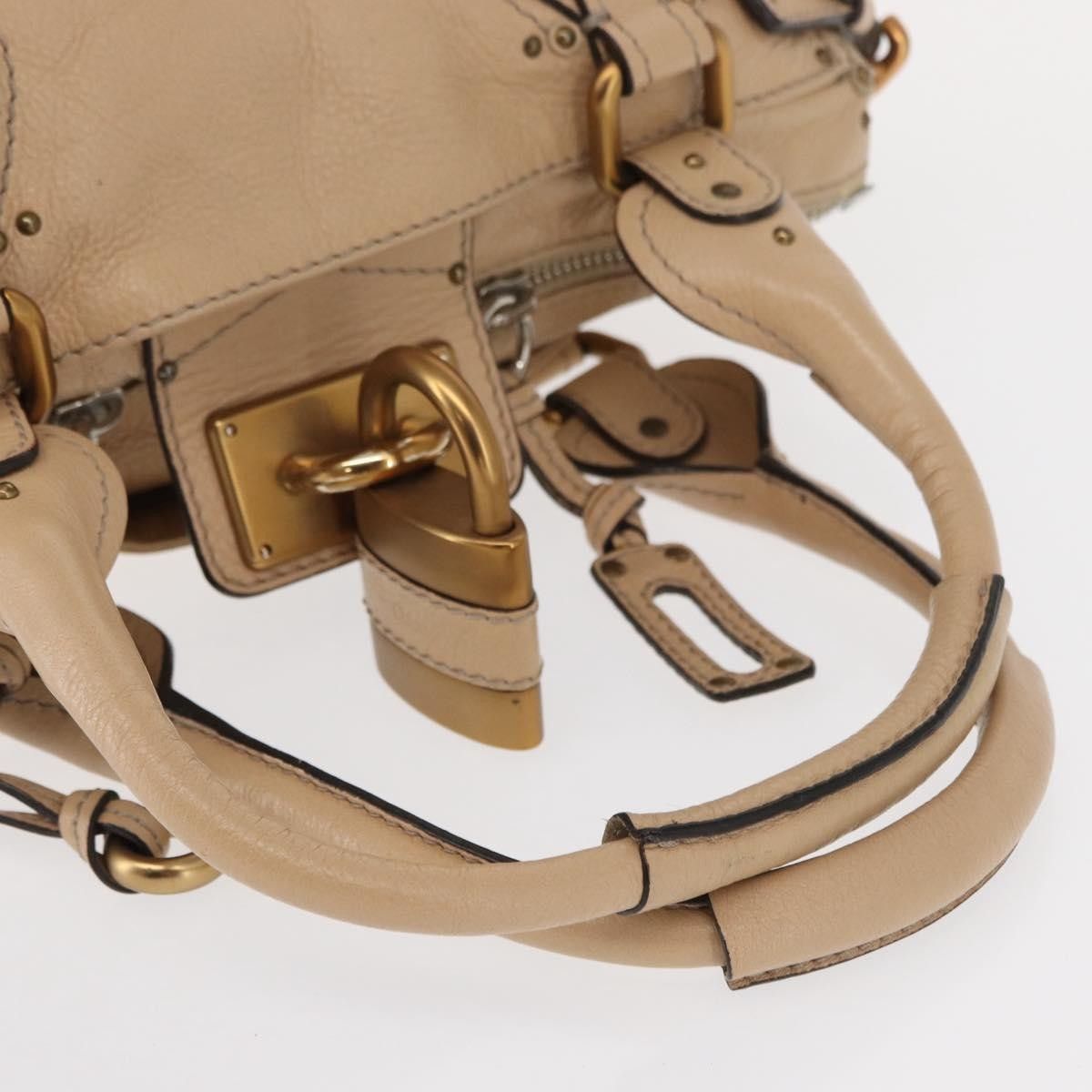 Chloe Chloe Paddington Lock Satchel Leather Size ONE SIZE - 7 Thumbnail