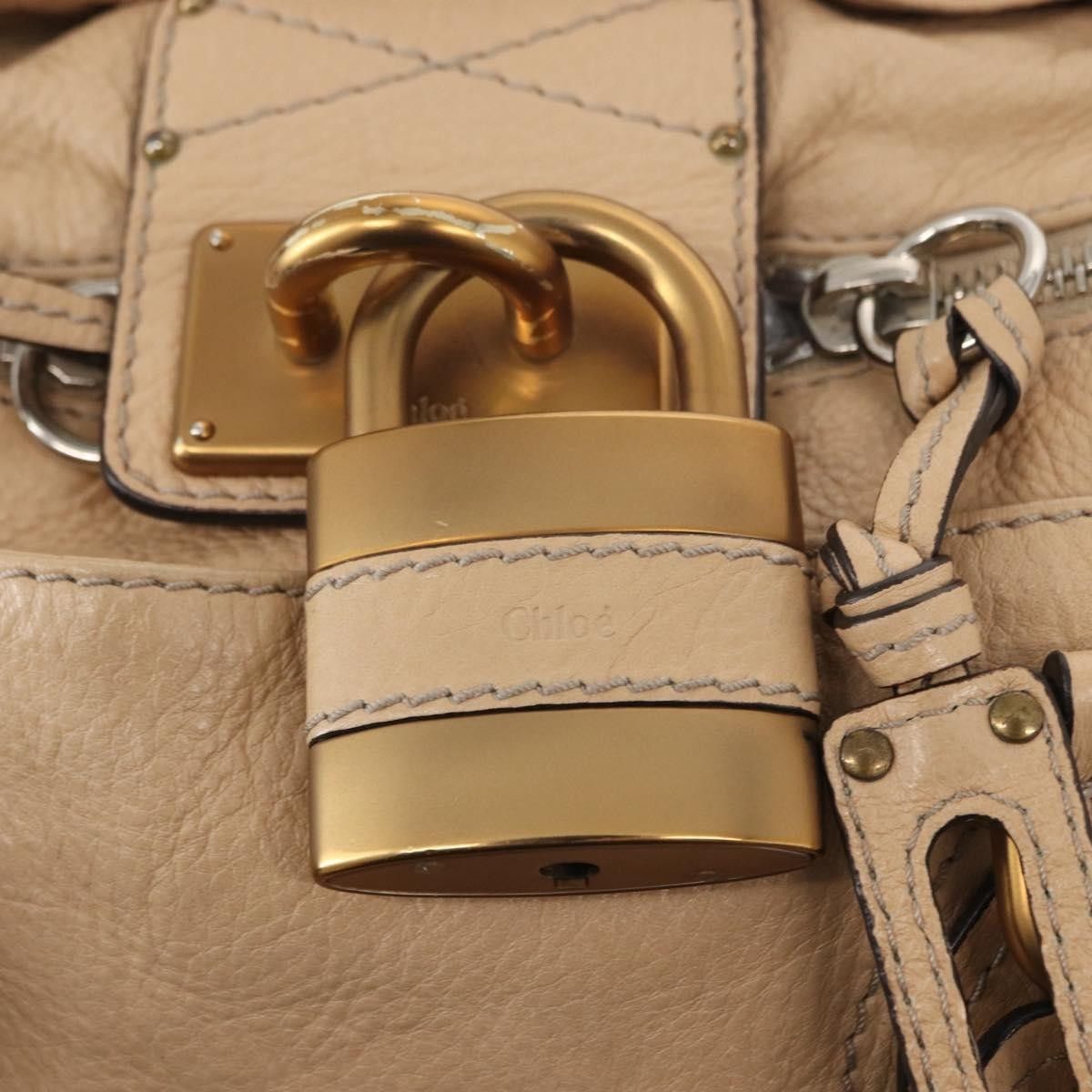 Chloe Chloe Paddington Lock Satchel Leather Size ONE SIZE - 16 Thumbnail