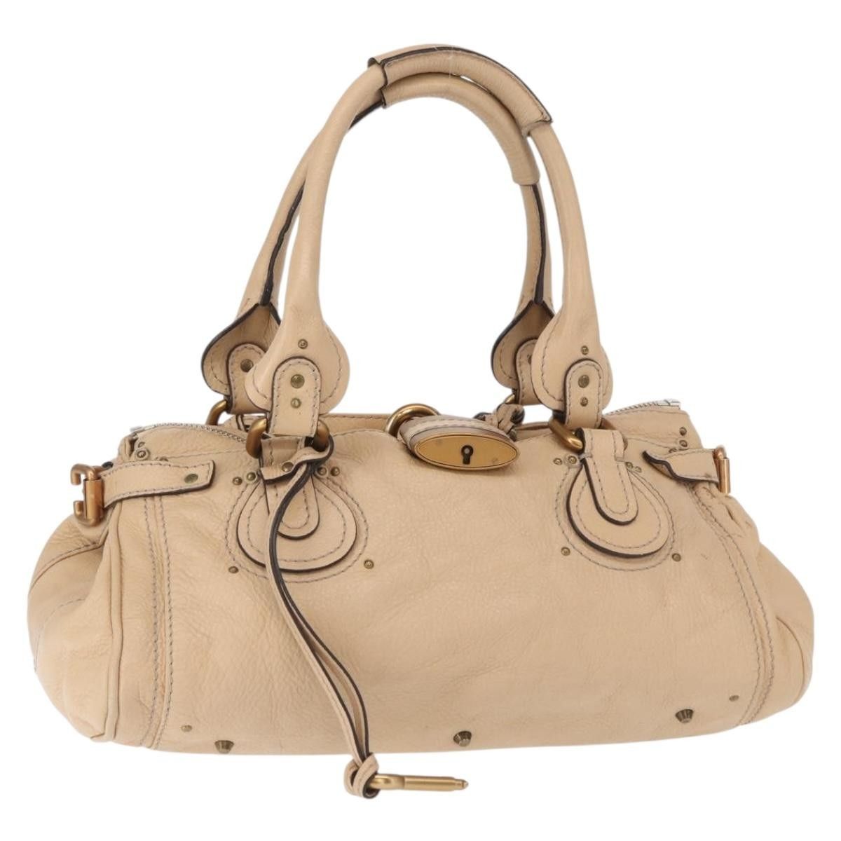 Chloe Chloe Paddington Lock Satchel Leather Size ONE SIZE - 24 Thumbnail