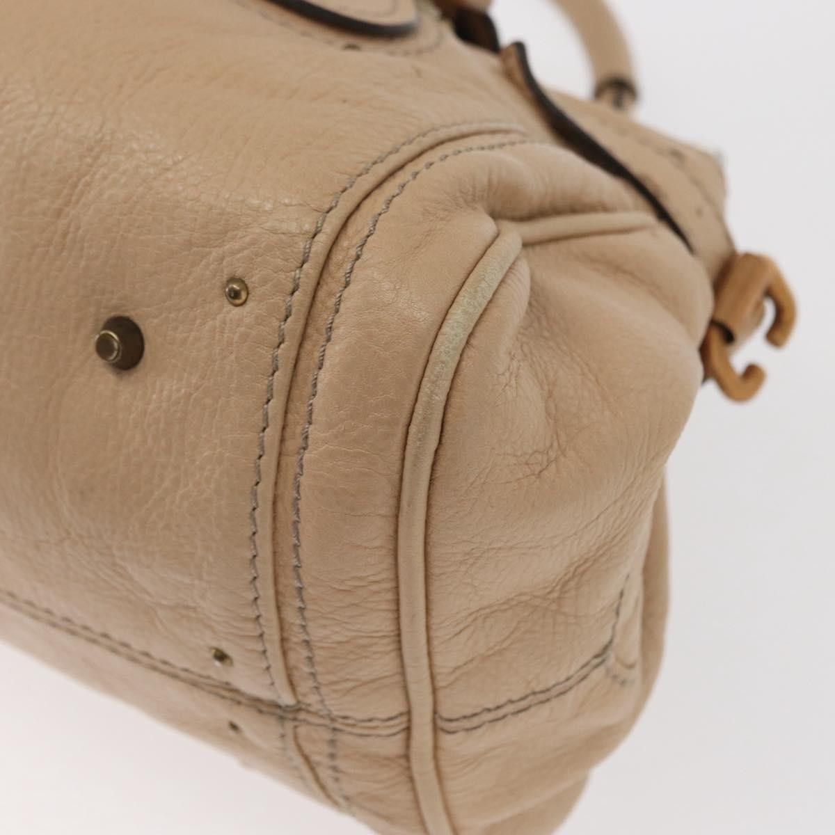 Chloe Chloe Paddington Lock Satchel Leather Size ONE SIZE - 9 Thumbnail
