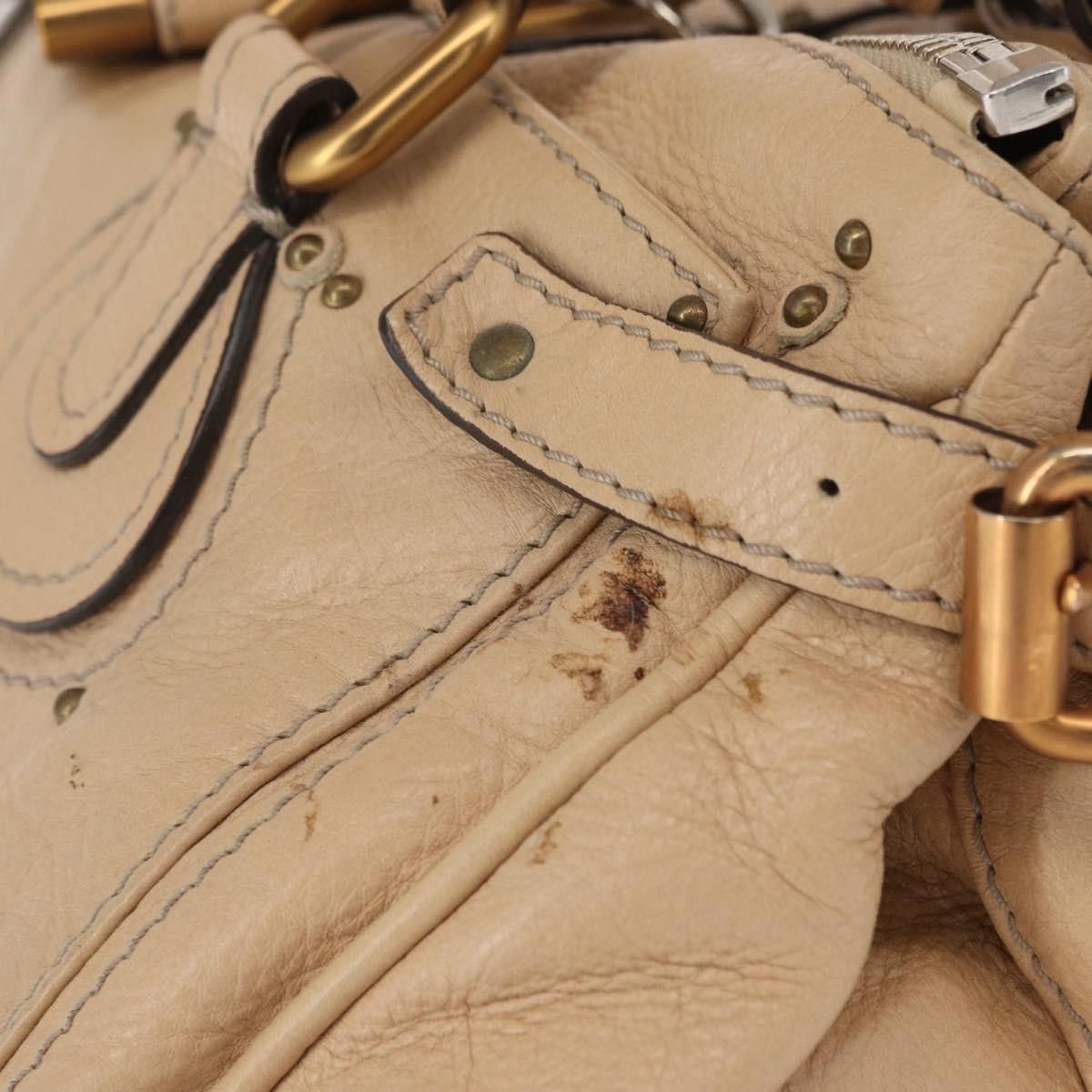Chloe Chloe Paddington Lock Satchel Leather Size ONE SIZE - 19 Thumbnail