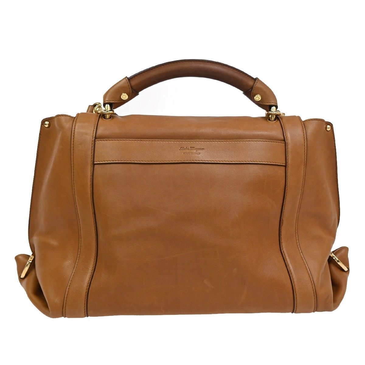 Salvatore Ferragamo Salvatore Ferragamo Suzanna Satchel Smooth Leather Size ONE SIZE - 2 Thumbnail