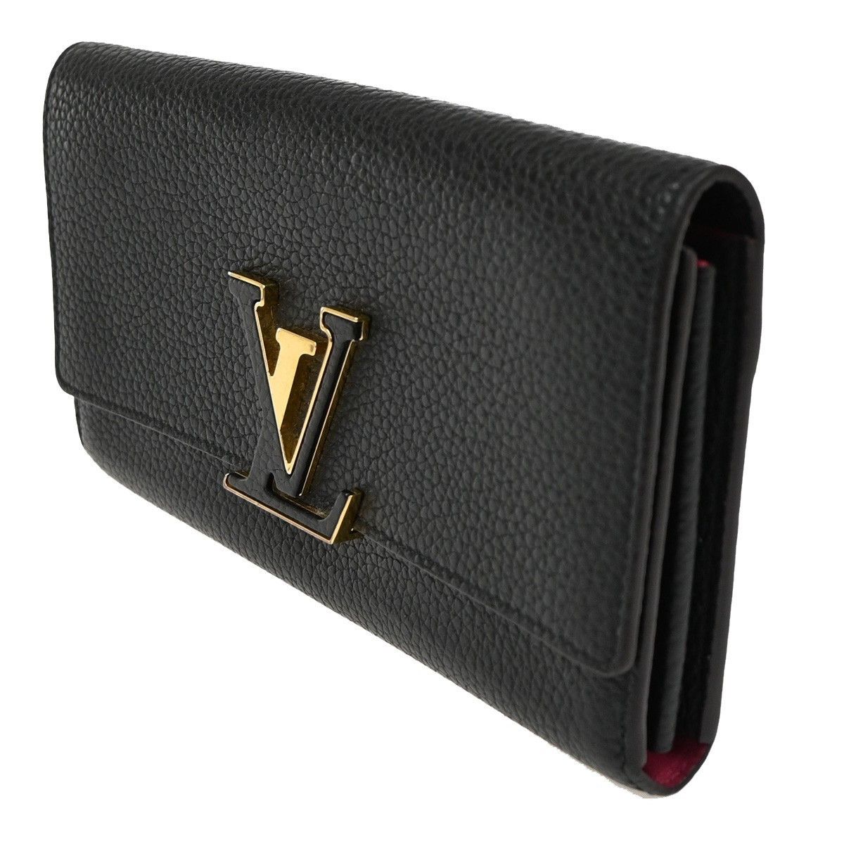 Louis Vuitton Louis Vuitton Capucines Long Wallet Leather Size ONE SIZE - 3 Thumbnail